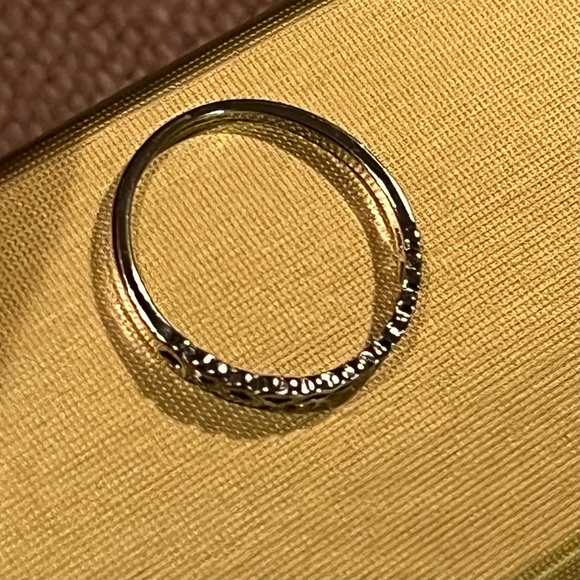 Delicate Ring of Hearts, Size 8.5 - Picture 3 of 7